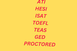 perfectly finish ati, teas, ged, hesi a2 tasks on time
