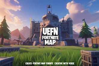 create a fortnite map in unreal engine, custom fortnite creative uefn with verse