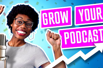 do spotify music promotion, apple podcast, to hit 500k USA,UK real listeners