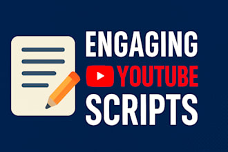 write engaging scripts for your faceless youtube videos