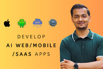 develop an ai web application or mobile application