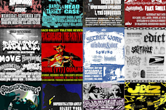 make a flyer that will make people want to go to your gig