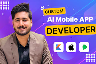be your ai app developer or build ai mobile app for you