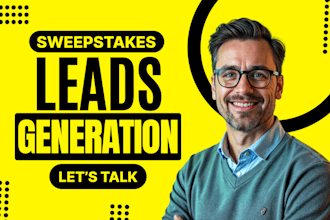 generate fresh sweepstakes leads for USA
