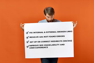 fix broken links, redirects and 404 errors to boost your SEO