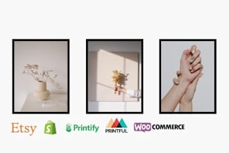 design stylish print on demand wall art that transforms your space