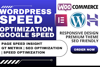 increase wordpress speed optimization for google page speed insights gtmetrix