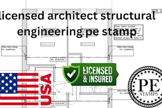 licensed architect structural engineering pe stamp in south dakota oregon