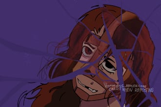 draw a stylized portrait for you