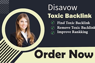 disavow toxic backlinks to improve your website SEO