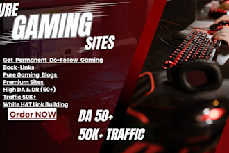 boost your gaming site SEO with premium gaming guest posts and gaming backlinks