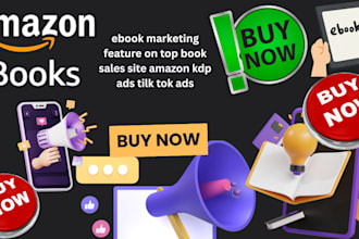 do ebook marketing feature on top book sales site  amazon kdp ads kindle book