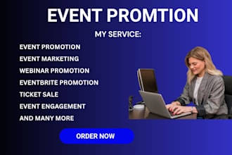 event promotion, ticket sales, eventbrite, website promotion, webinar marketing