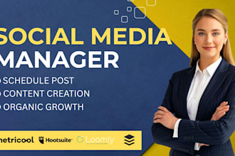 manage, schedule your post on social media