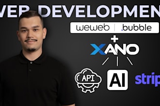 build a fullstack website or webapp with weweb and xano