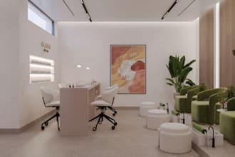 redesign 3d nail salon, beauty salon, beauty center,clinic,spa,barbershop,VR