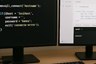php website development with product and admin dashboard