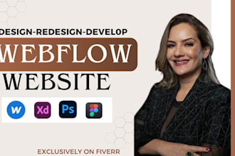 develop or design webflow website, figma to webflow, webflow expert