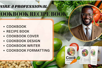 create custom cookbook recipes with formatting and design
