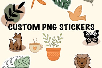 create custom digital stickers