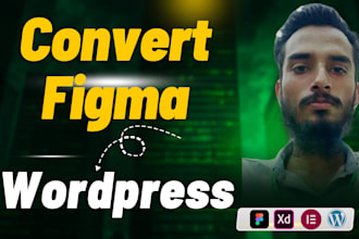 figma to wordpress PSD to wordpress figma to elementor or elementor pro