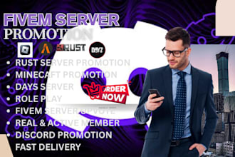 fivem server promotion, fivem server promotion, active fivem server advertise