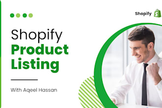 list shopify products with variants images collections and titles