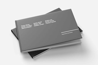 design a clean and modern and clean editorial layout