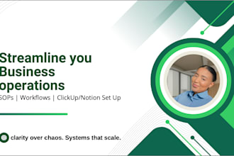 streamline your business operations with sops and optimized workflows