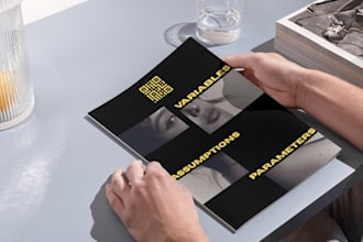 create book cover or magazines for you