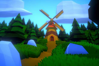 do low poly 3d models
