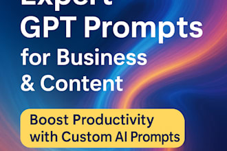 write powerful chatgpt prompts for your business or content