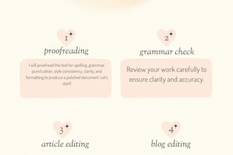 professionally edit, rewrite, or polish your articles and blog posts