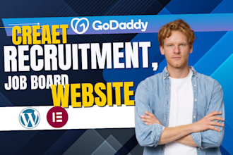 create recruitment website job board job portal website staffing agency website