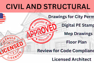 licensed architect structural engineering pe stamp in oregon oklahoma ohio