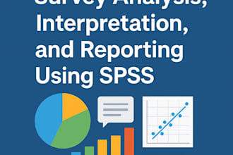 do survey data analysis and reporting using spss