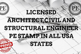 licensed architect, structural engineering pe stamp in oregon rhode island texas