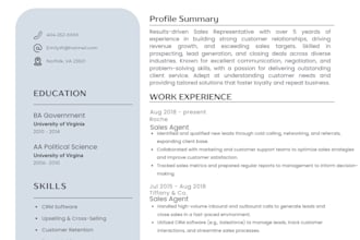 format and optimize your resume for job applications