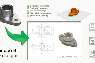 transform your ideas into professional 3d models, and stl files for 3d printing