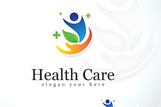 create medical and health care logo design