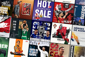 design professional sports flyers for soccer, basketball, or football