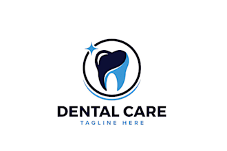 create dental clinic, health care logo design
