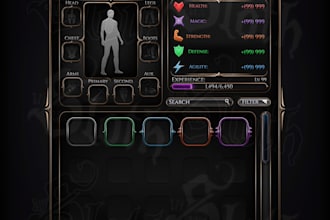 design your game interface