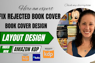 design format edit resize fix rejected book book for amazon kdp