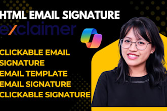 customize and design your clickable email signature using exclaimer