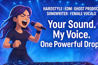 produce hardstyle, rawstyle, edm and hardcore music with vocals, ghost produce