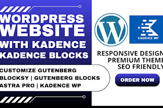 do wordpress website kadence gutenberg kadence block blocksy astra pro theme