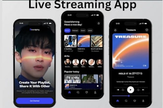 develop a scalable live streaming app video streaming app streaming platform