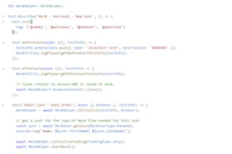 create automation for apis and web applications