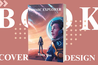 design a eye catching science fiction, fantasy book cover